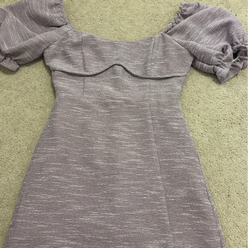 Altard State purple mini dress